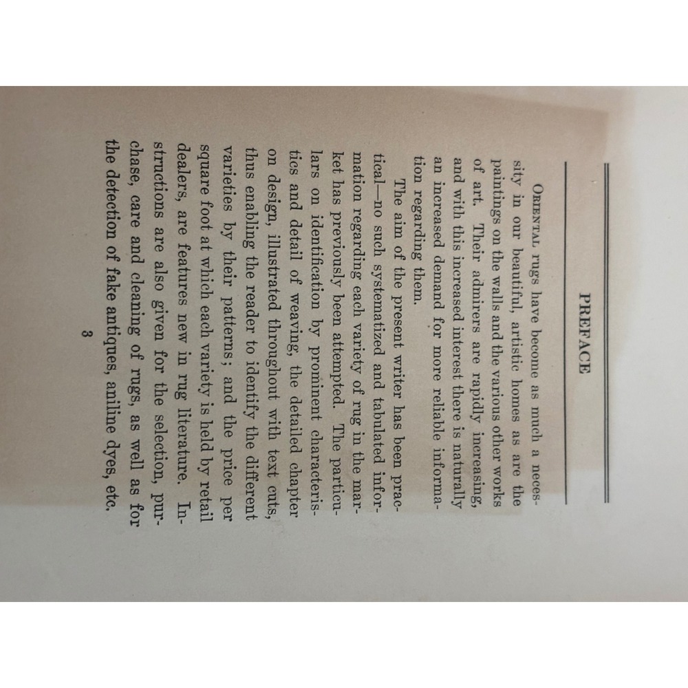 1911 The Practical Book of Oriental Rugs G Griffin Lewis First Edition Antique - Picture 8 of 16